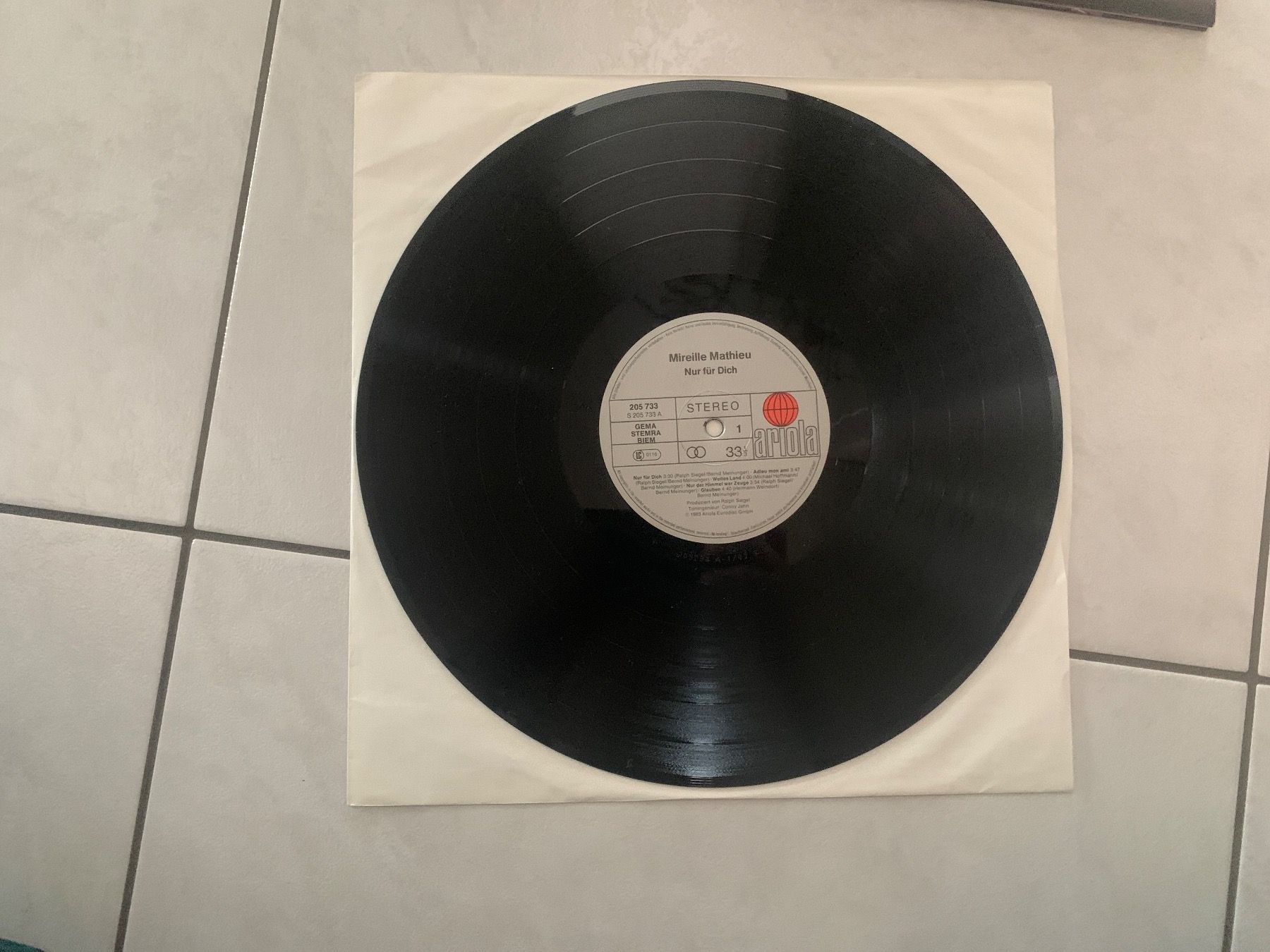 Schallplatten: Schallplatte Mireille Mathieu - Nur für dich – Gebraucht aus Sempach von Nimsaj5 5