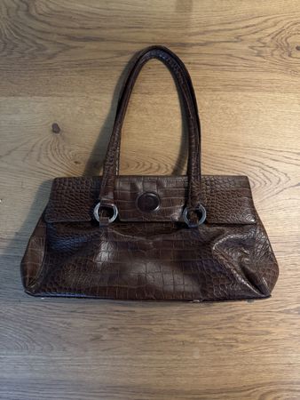 Tasche, Liza Cleine, vintage, braun