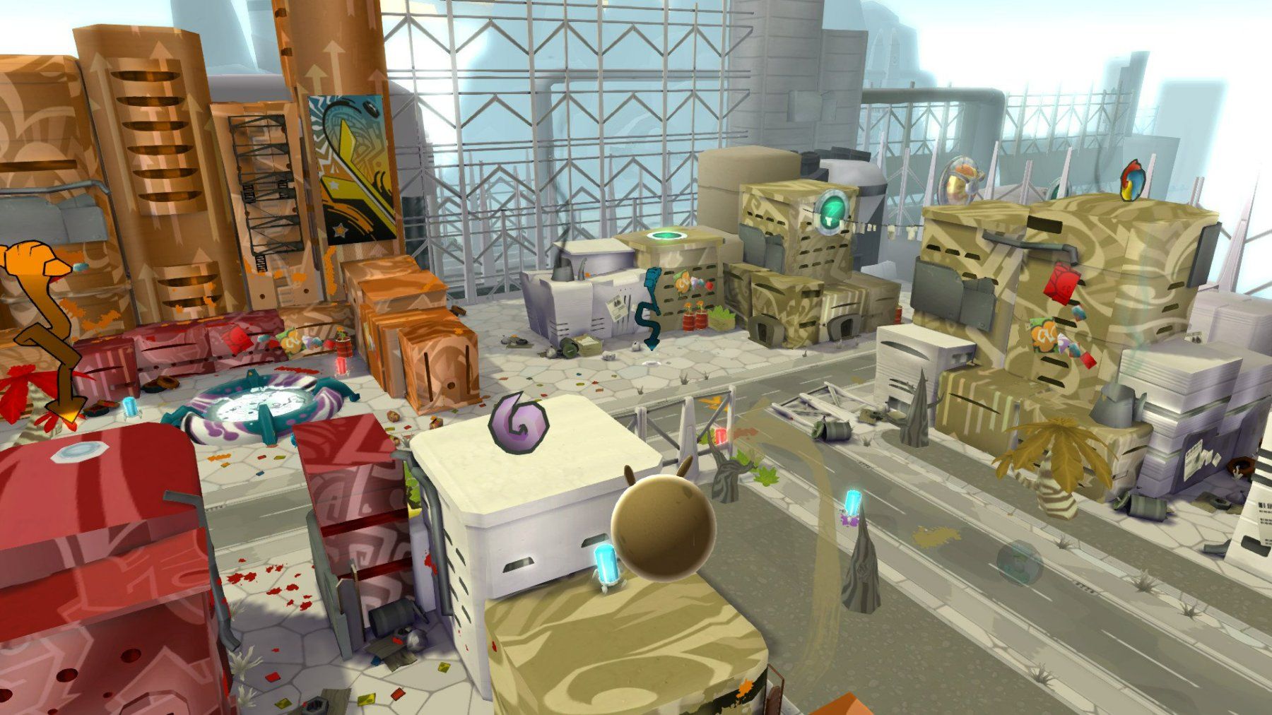 Nintendo Giochi: De Blob Rette die Welt mit Farben  Wii – Usato da Schüpfheim venduto da Games_Spielkonsolen 4