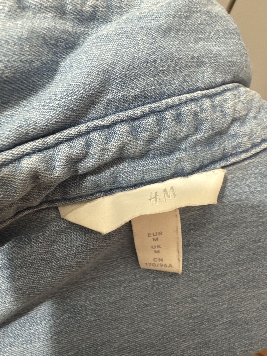 H&M Camicette: Camicia Jeans Oversize – Nuovo (secondo la descrizione) da Rancate venduto da Waly__ 3