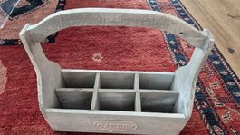 Holzkiste "Garden" Shabby Chic Vintage Stil, Top Zustand!