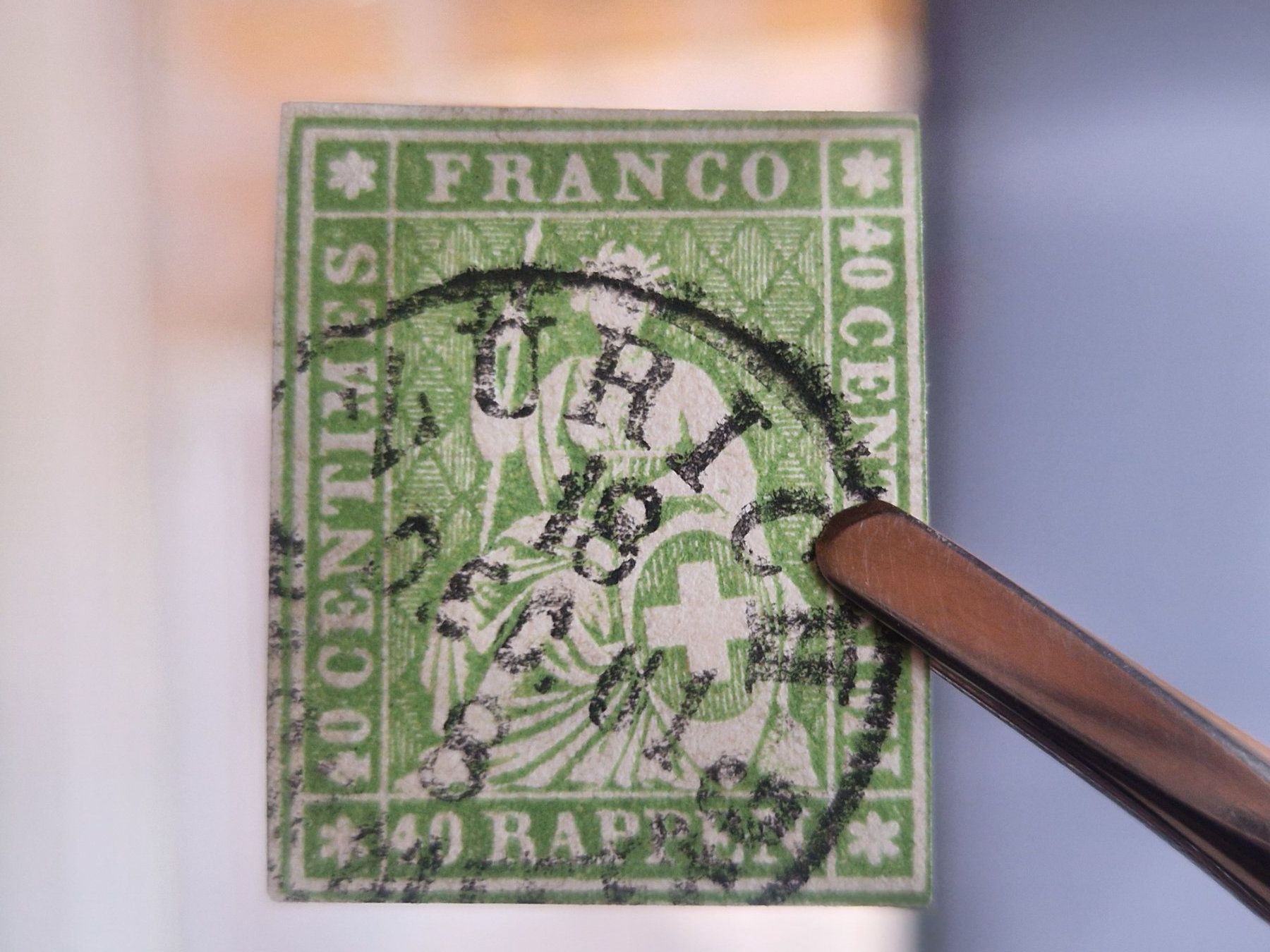 Tous les timbres: Strubel 26G, signiert, ab 1.- – D'occasion à Burgdorf par Glossy01 4