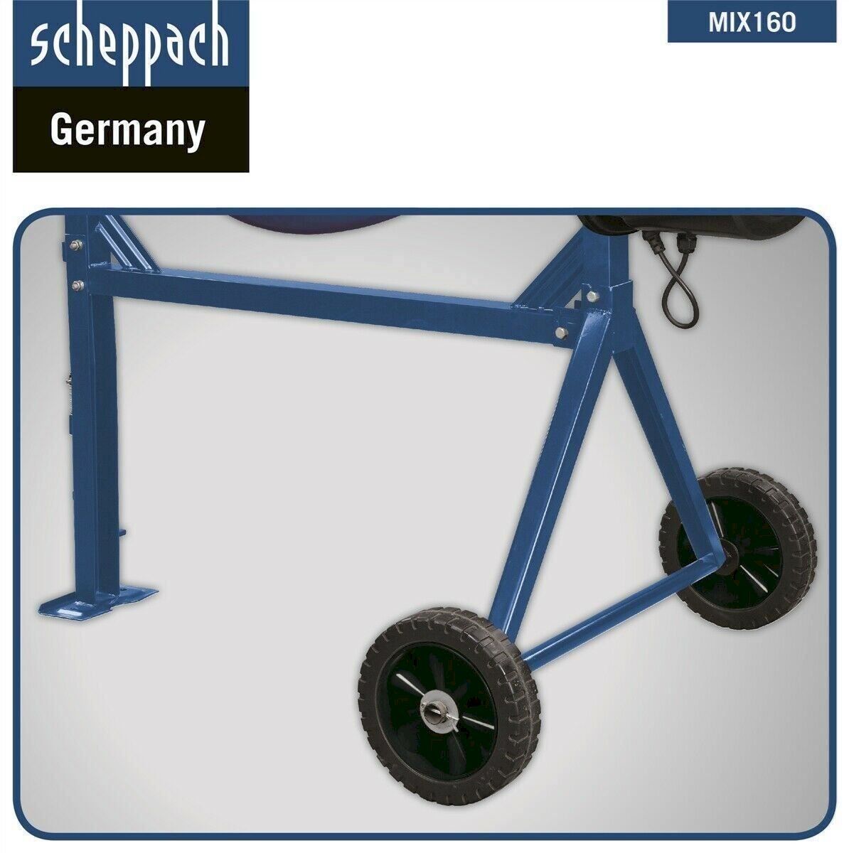 Scheppach Alle Maschinen: SCHEPPACH Mix 160 L Betonmischer Mörtelm – Neu und originalverpackt aus Bottighofen von zaap 2