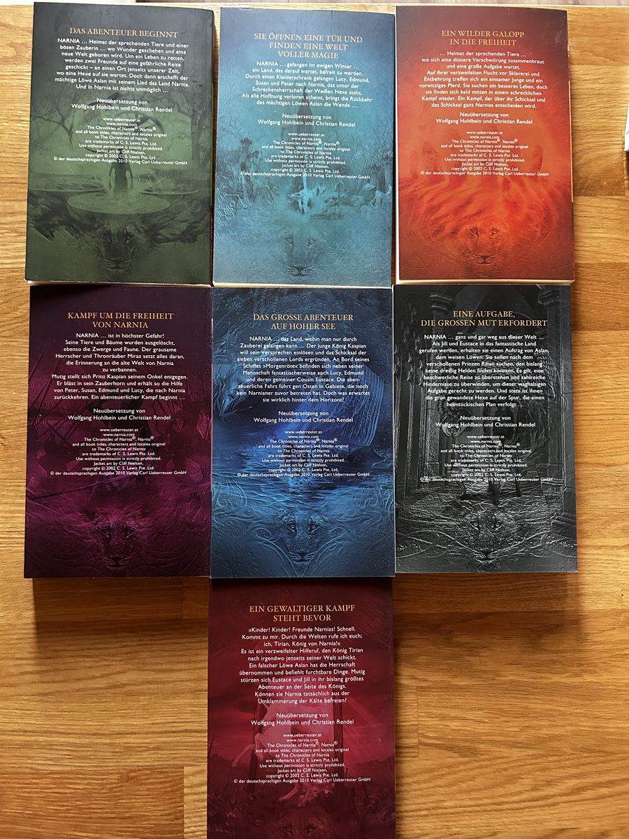 Bücher: Narnia (Buchset) – Gebraucht aus Reutigen von sel_xy25 2