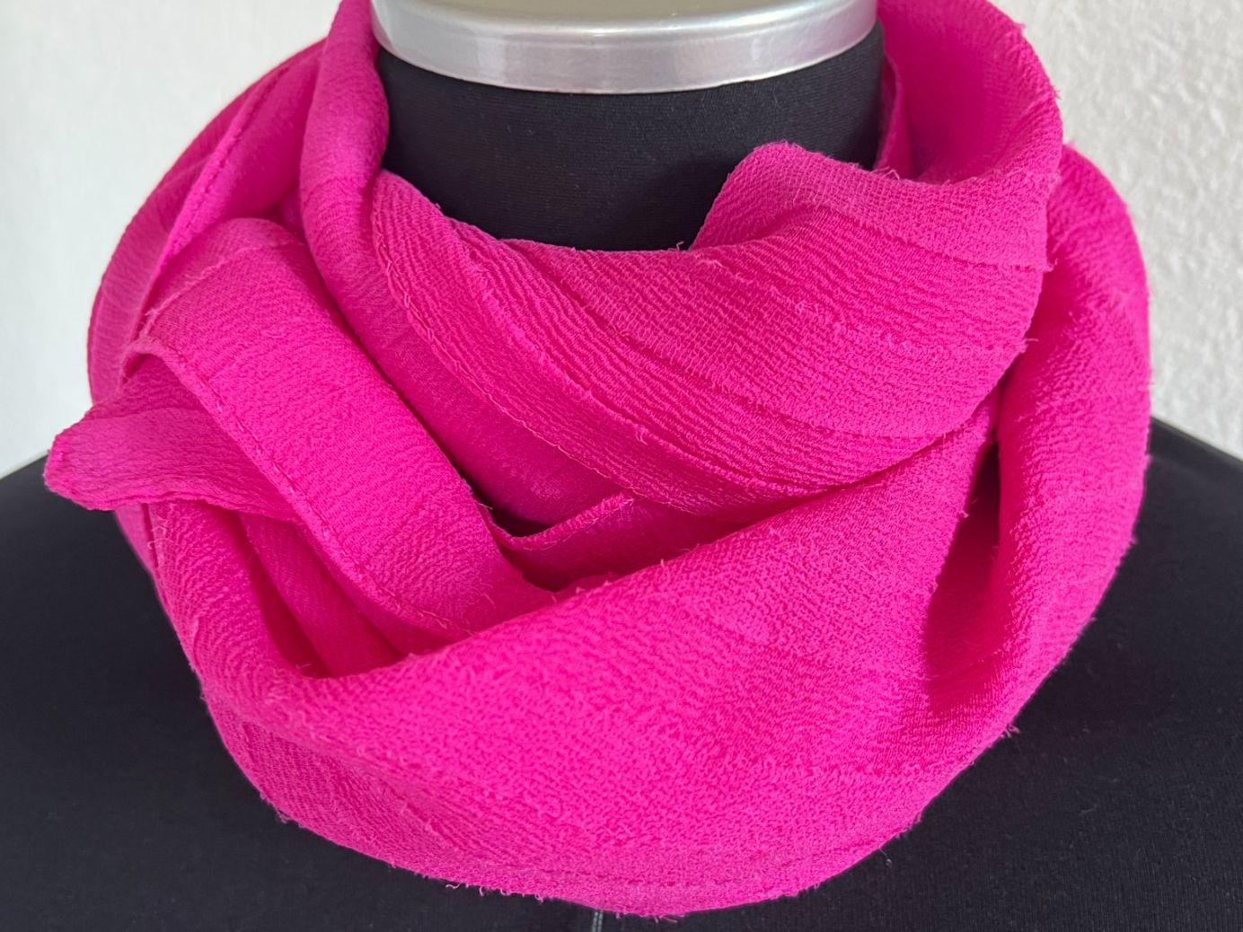 Colora Foulard & Sciarpe: Colora Schal, 100% Seide, Pink, NEU – Nuovo e nell'imballaggio originale da Worb venduto da farben20zauber 2