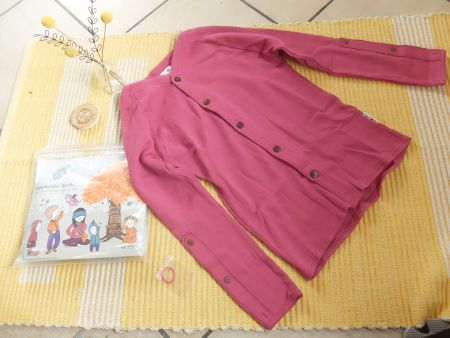 Manymonths Jaquette NEUF Berry Laine 140-152/158//Envoi OK