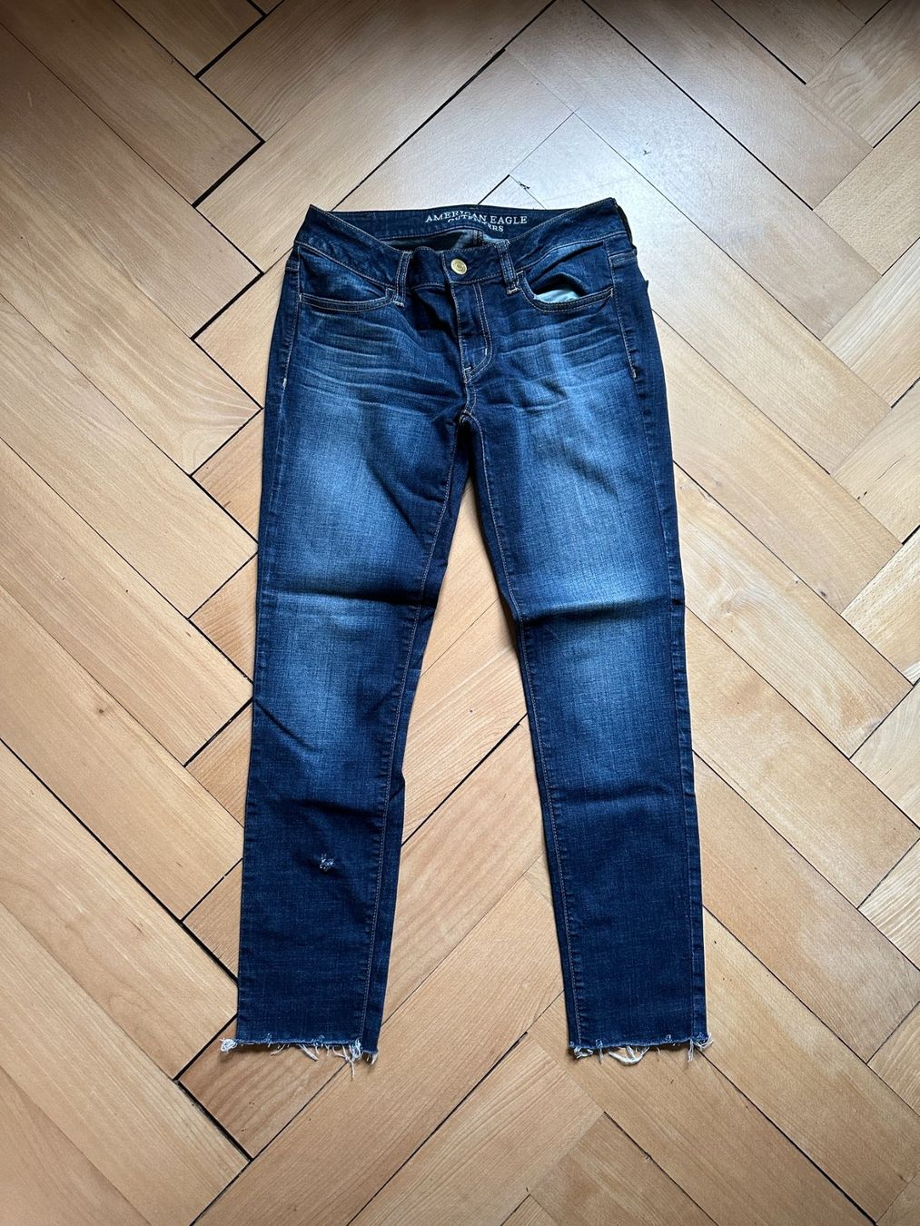 American Eagle Jeans: AMERICAN EAGLE - Jeggings dunkelblau 38 – Usato da Zürich venduto da Diazaio