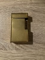 Briquet S.T. Dupont Ligne 1 Vintage Doré France à Gaz usé