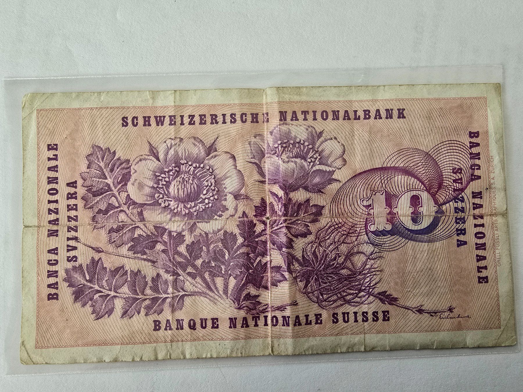 Banconote: Billets de 10 francs, Série 89 N – Usato da Neuenhof venduto da brasvarela 1