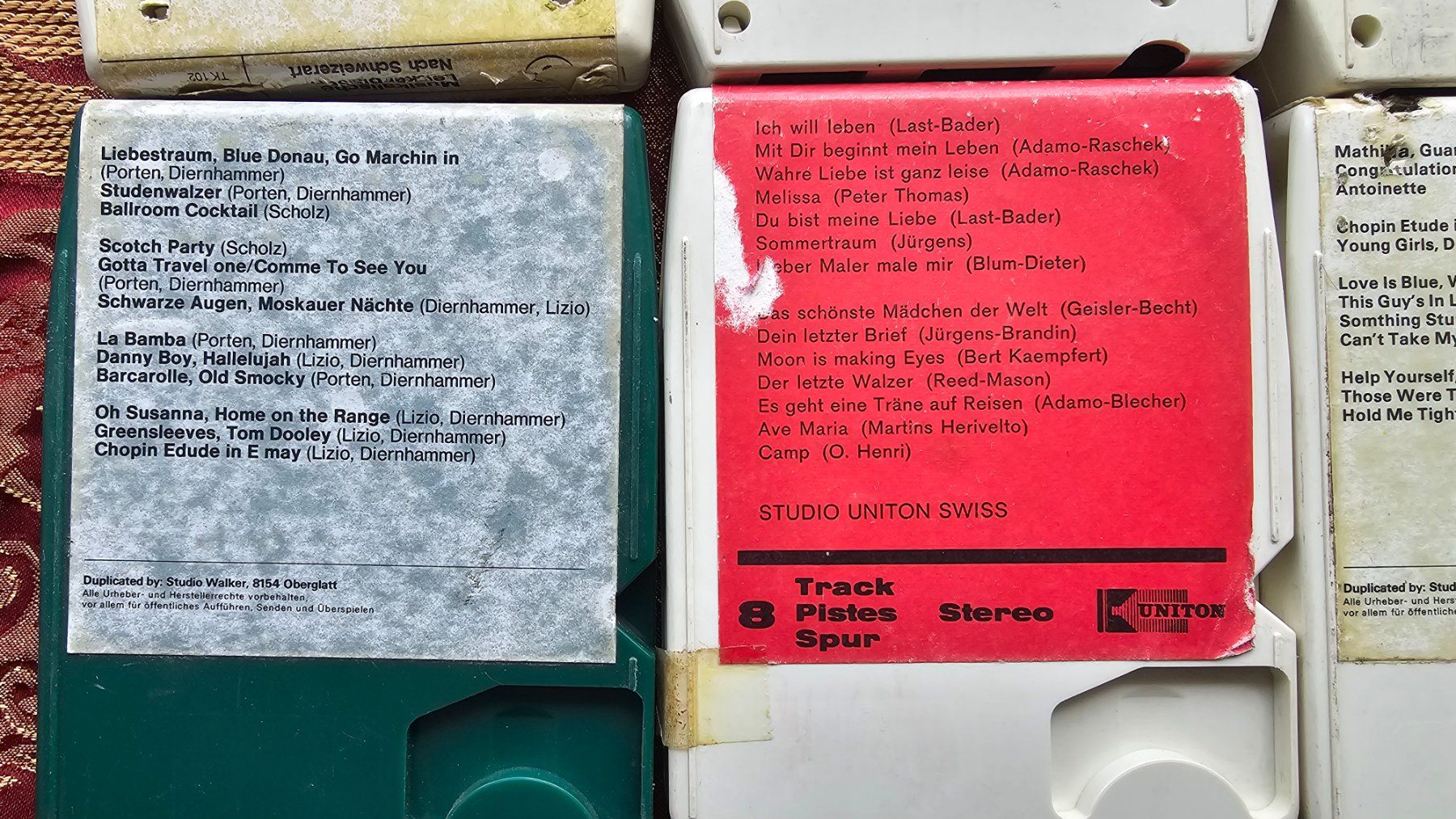 Musicassette: 10 Spur 8 Kassetten – Usato da Bettlach venduto da Natan3 4