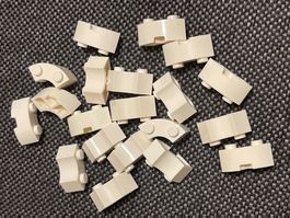 Lego - 20  Weisse bogen steine makaroni Steine