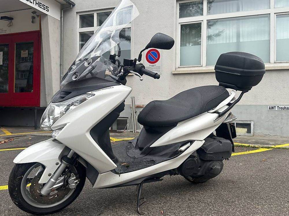 Yamaha XC125R (2015) ? 125ccm Roller, top Zustand mit Topcas (Gebraucht ...