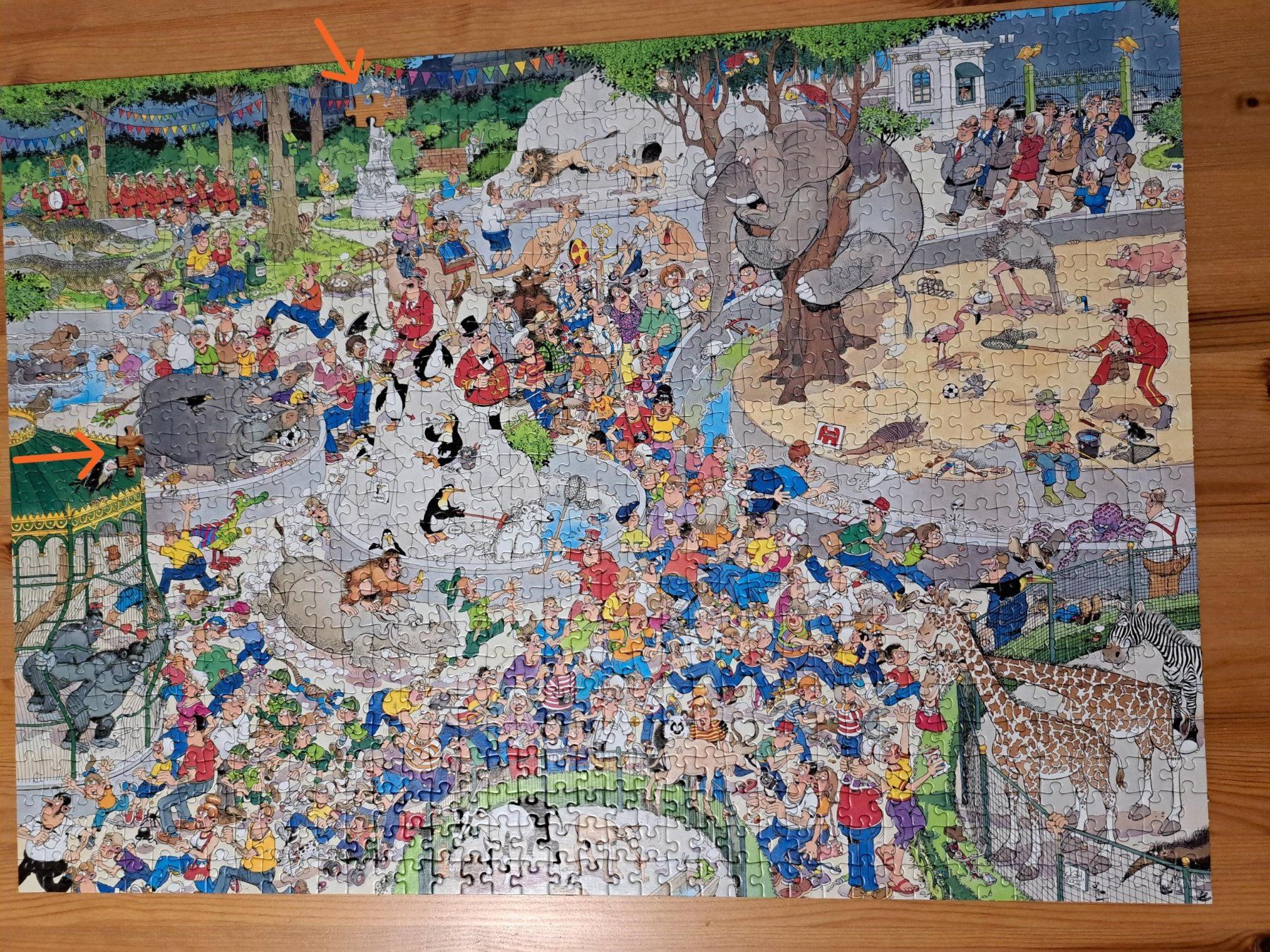 Puzzle: Jan van Haasteren Puzzle, 1000 Teile – Usato da Basel venduto da Patiscat 1
