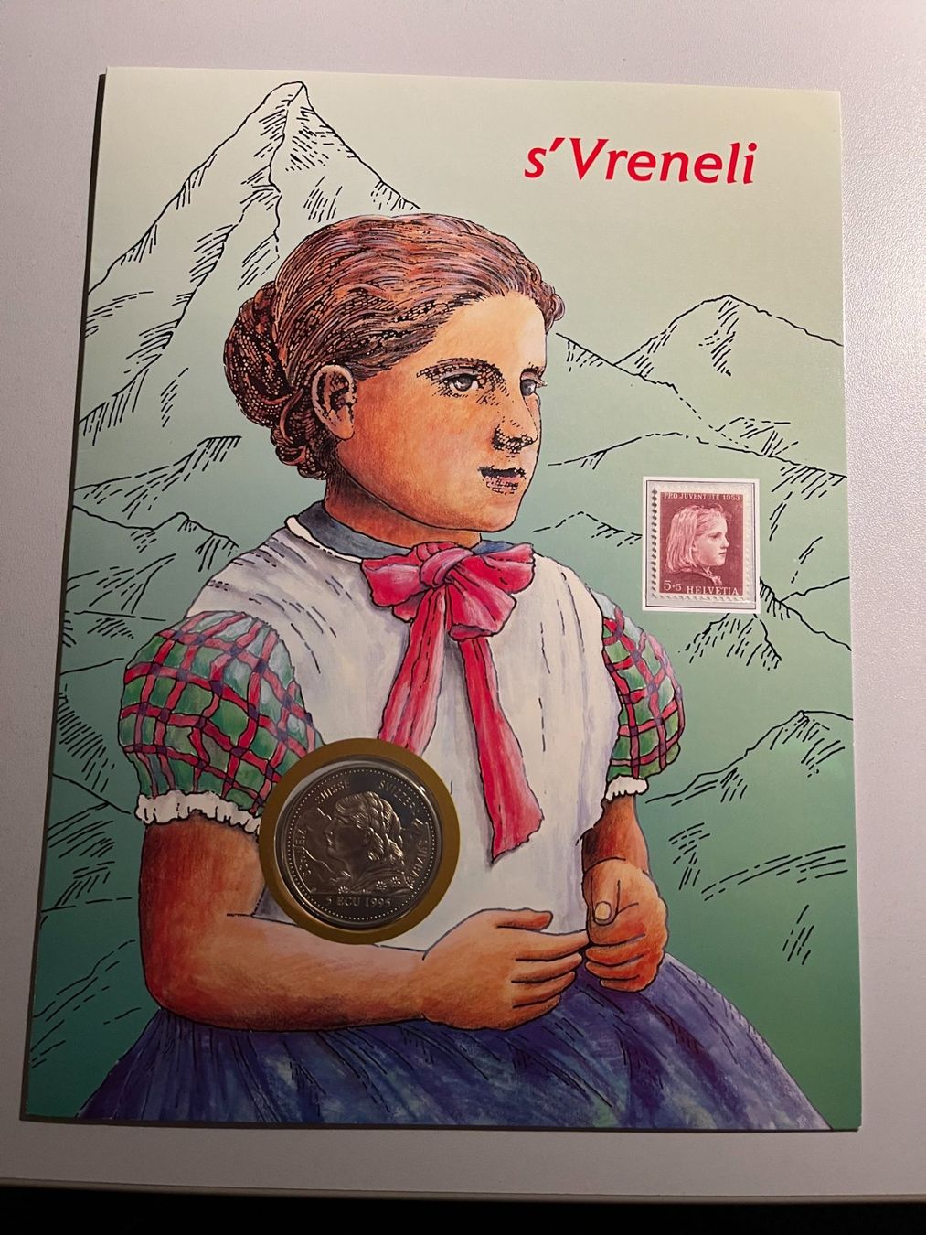 Tutti le monete: Numis A4 Blatt 100 Vreneli mit BM und Münze – Nuovo (secondo la descrizione) da Arch venduto da Seil818
