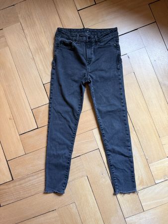 Skinny Jeans dunkelgrau 40
