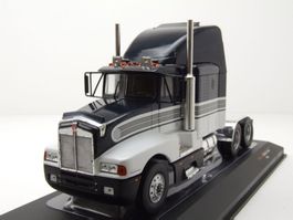 Kenworth T600 A LKW Zugmaschine 1986 schwarz / weiss    1:43