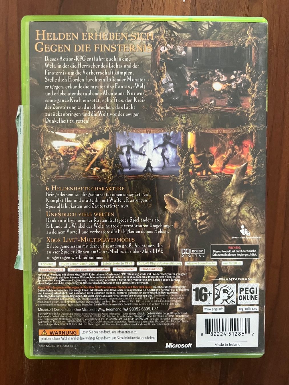 Giochi: Kingdom Under Fire: Circle of Doom Xbox 360 – Usato da Dübendorf venduto da CellarSeller 1