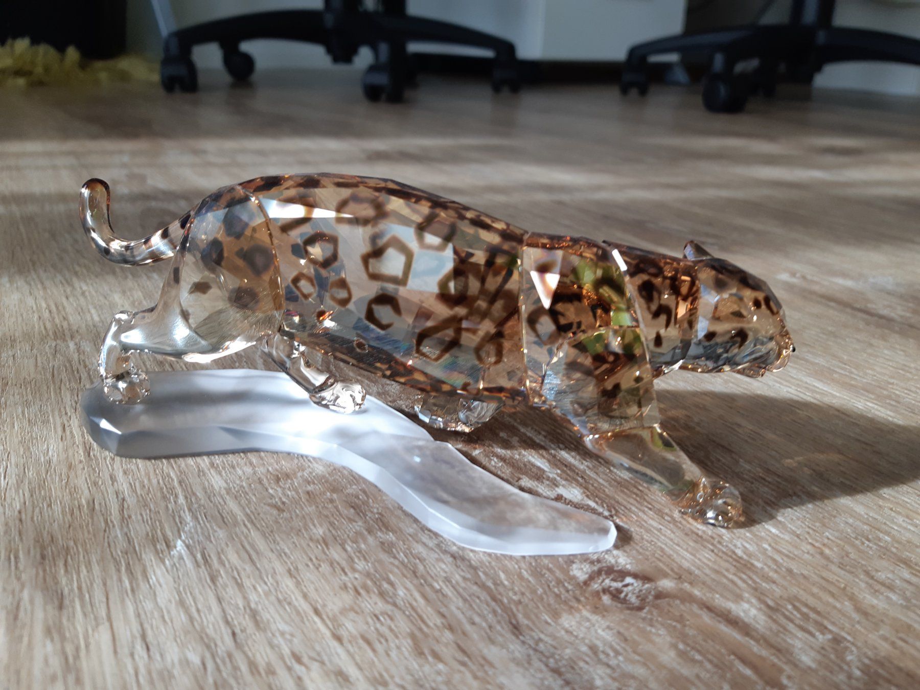 Swarovski Statuette: Swarovski Golden Shine Jaguar – Nuovo (secondo la descrizione) da Thierachern venduto da Shila99 2