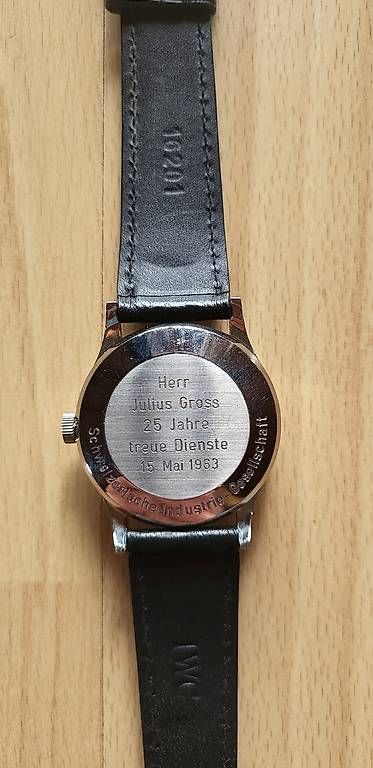 Orologi: IWC Uhr – Usato da Lohn SH venduto da Svalmi 1