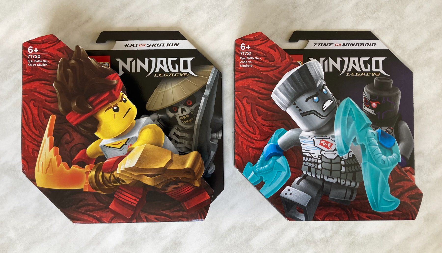 Lego Baukästen: Lego Ninjago Epic Battle Sets 71730 + 71731 – Neu und originalverpackt aus Rechthalten von hosme_be