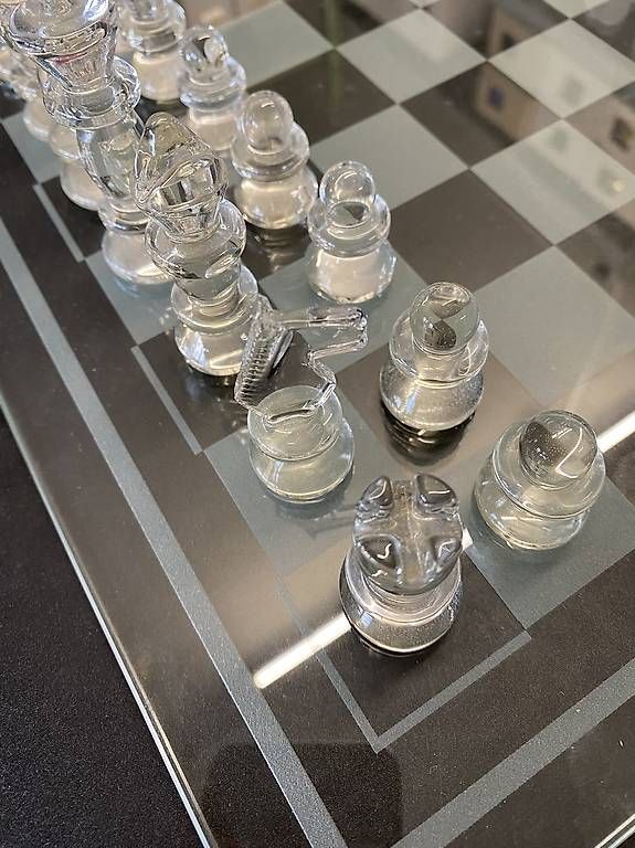 Spiele: Schach aus Glas – Gebraucht aus Kaisten von AMSImara 3