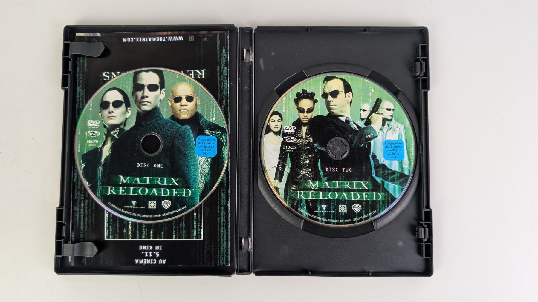 Tutti i DVDs: Matrix Reloaded DVD - Special 2-Disc Edition, Top Zustand – Usato da Zürich venduto da axolottchen 3