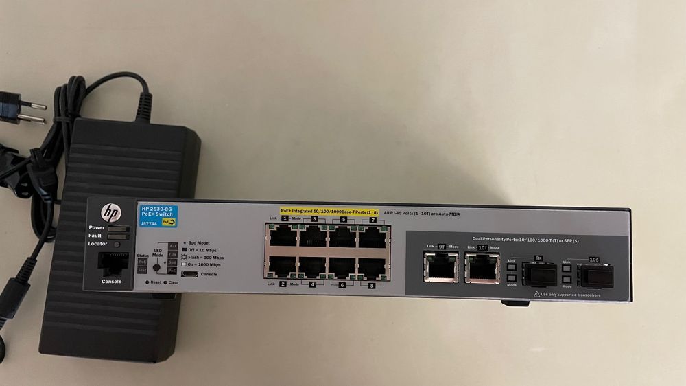 Switch HP 2530 8G POE+ Switch J9774A Kaufen auf Ricardo