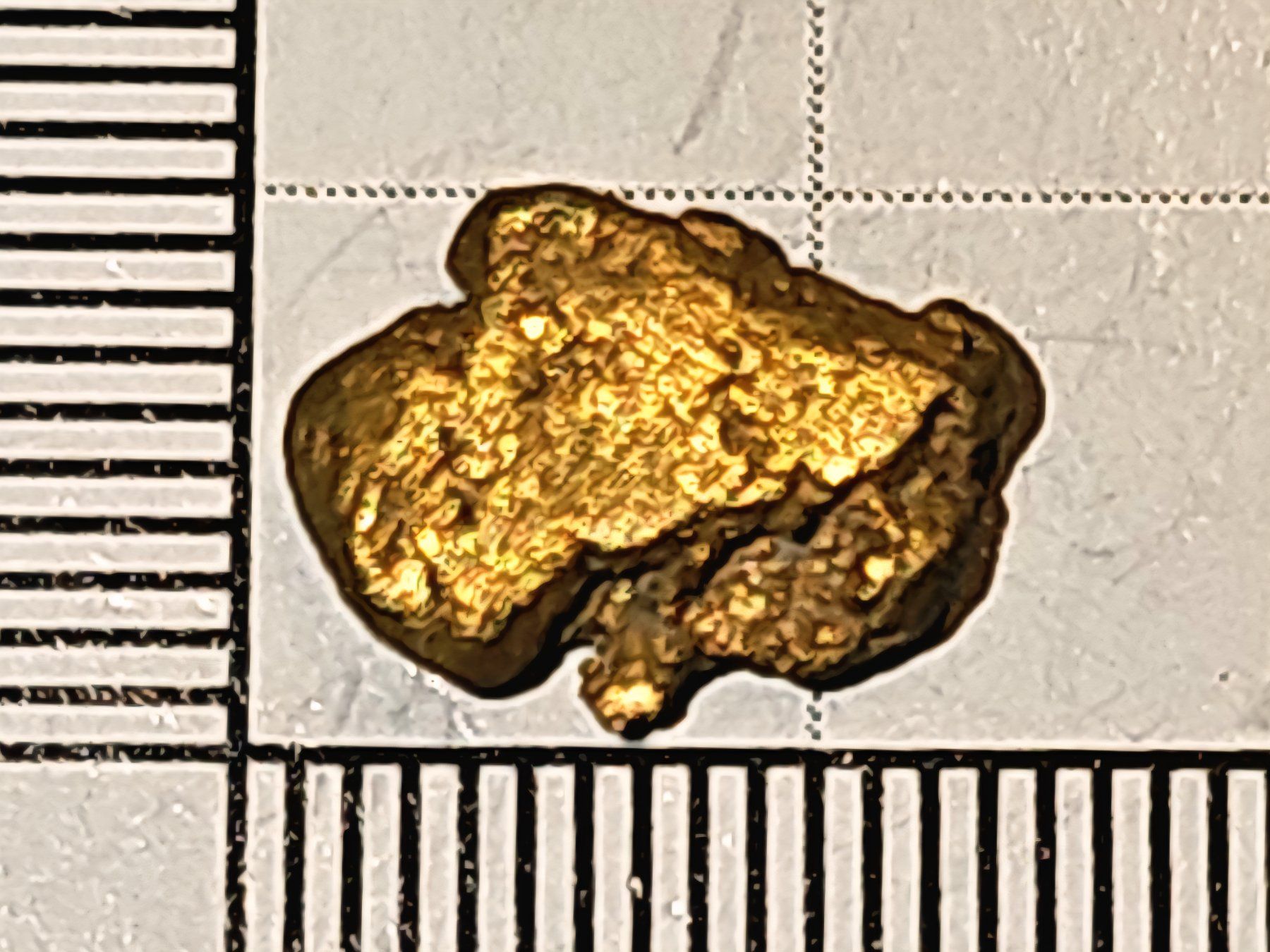 Metalli preziosi: Natürlicher Schweizer Goldnugget – Nuovo e nell'imballaggio originale da Uerkheim venduto da Winwinner 1