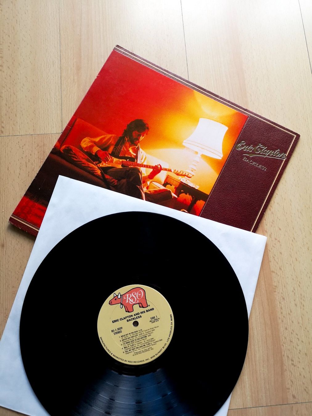 Dischi in vinile: Eric Clapton - Backless (LP Bluesrock 1978) – Usato da Sargans venduto da Botanico 4