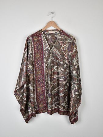 via ta vie Bluse / Richtung Poncho, one size