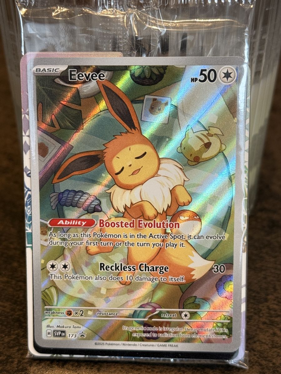Pokémon Carte collezionabili: Eevee 173 Promo SEALED EN – Nuovo e nell'imballaggio originale da Binz venduto da Ladykatsumii
