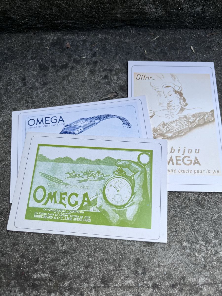 Cartes postales: Omega Werbe-Postkartenset 4 Stück – Neuf (Voir description) à Meinisberg par Berosos 8