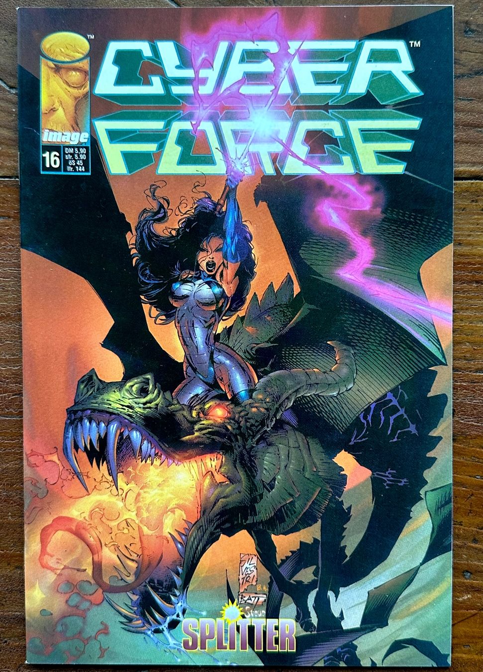 Fumetti: Cyber Force Nr. 16 Image Splitter, viele alte Comics ab 1.- – Usato da Seltisberg venduto da quadartswiss