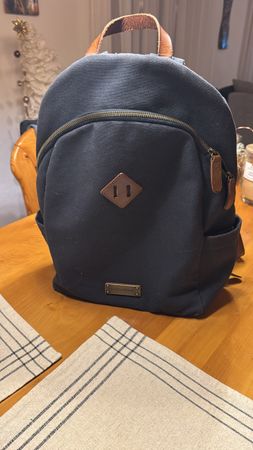 Drakensberg Rucksack mit Lederbesatz