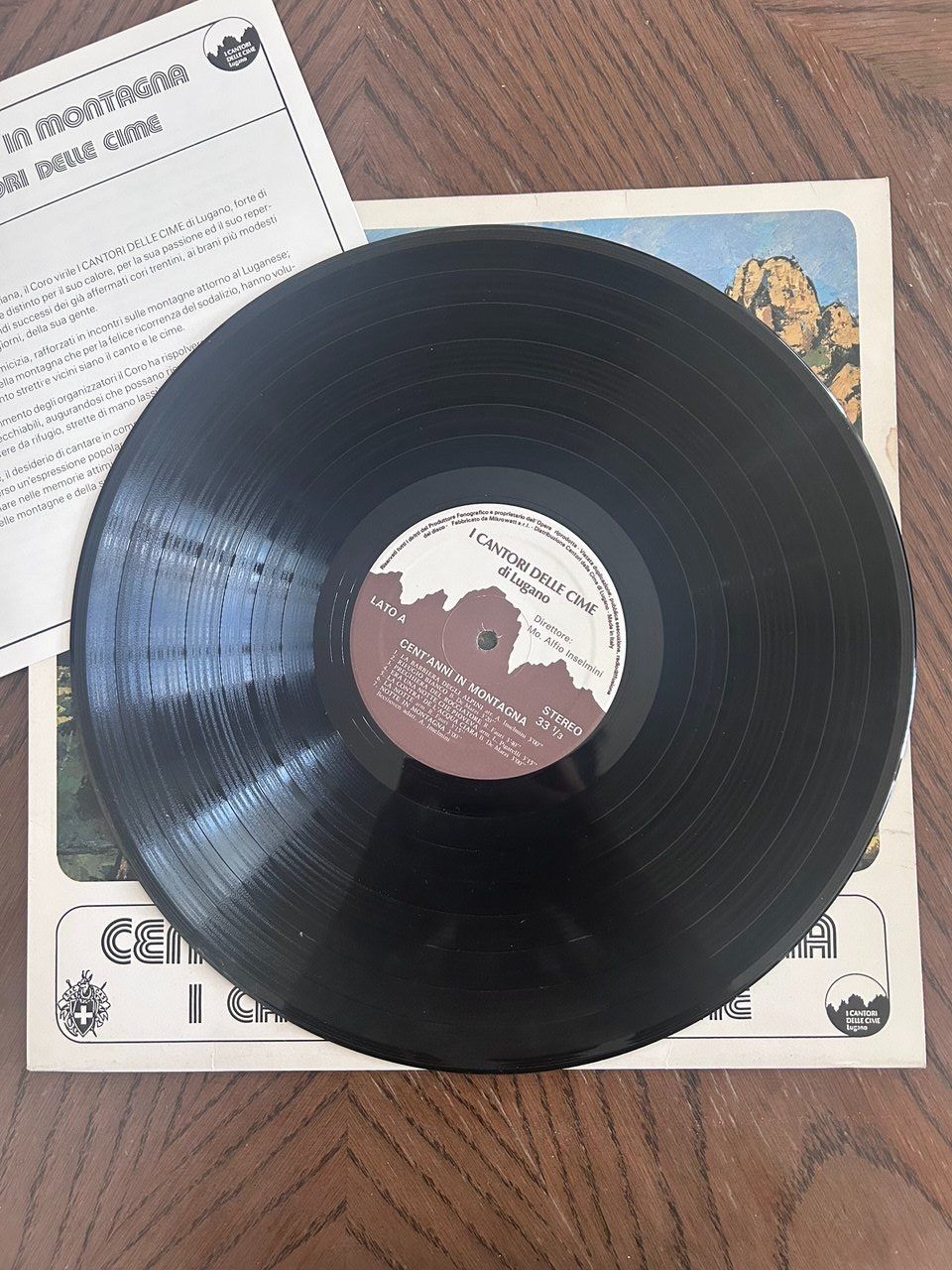 Dischi in vinile: Vinile Cent'anni in montagna – Usato da Giubiasco venduto da LorisVale 3