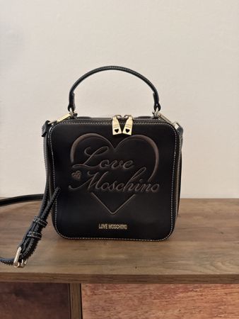 Love Moschino Echtleder  Handtasche 