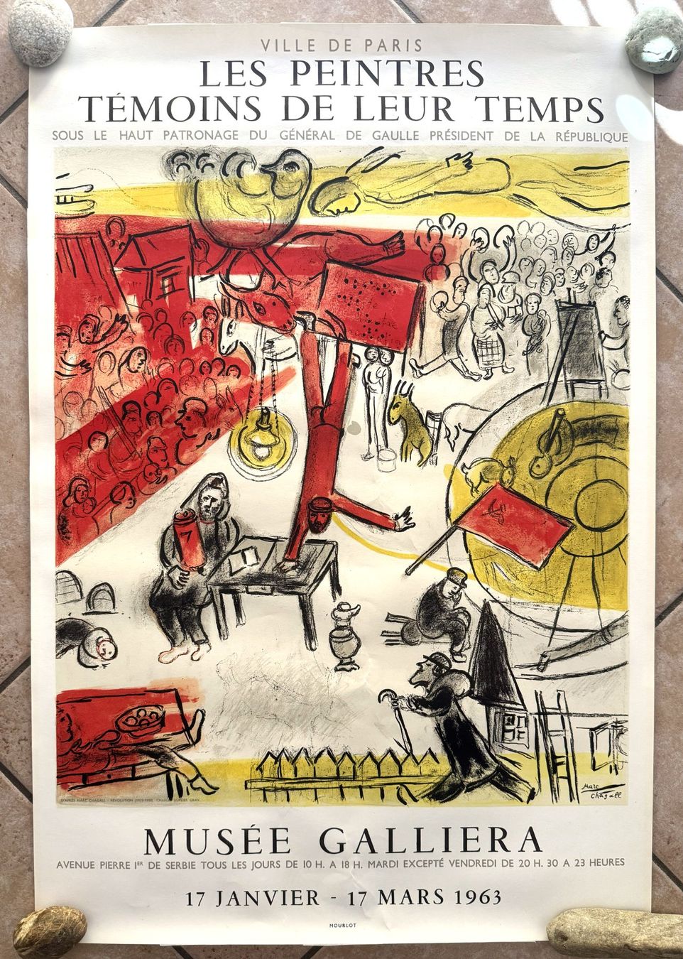 Grafica & Litografie: Marc Chagall, Vintage Lithographie 1963 – Usato da Ponte Tresa venduto da 11GalleriaAlterEgo11 9