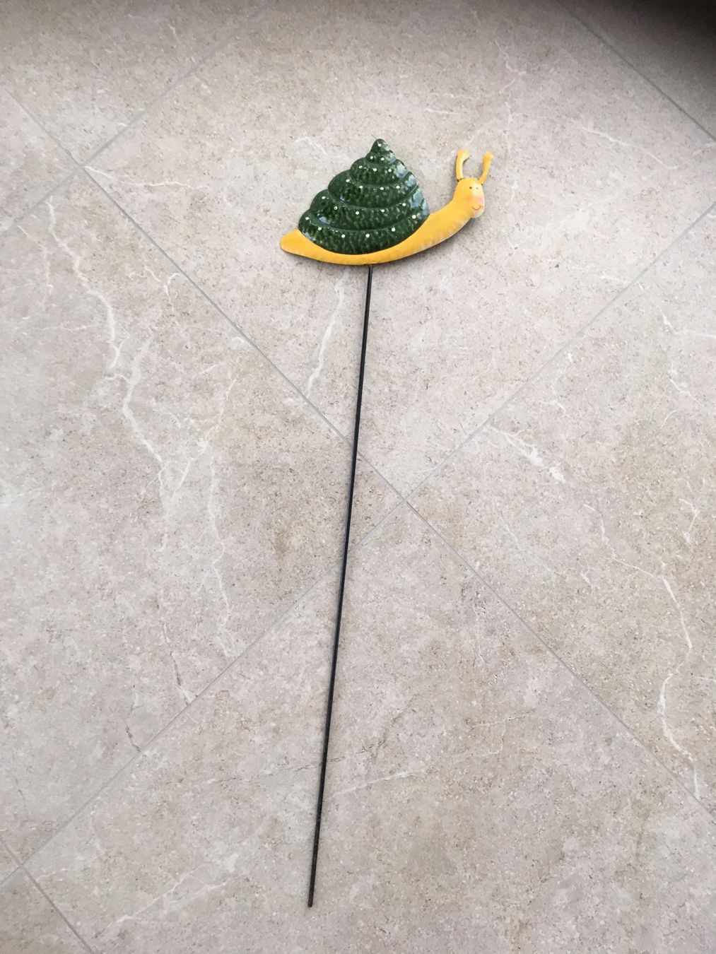 Statuette: Garten Deco Stab Schnecke – Usato da Gächlingen venduto da Tara_devi