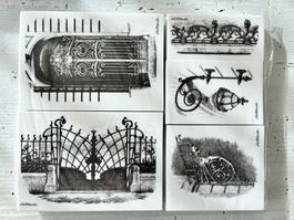 LaBlanche Stempelset Vintage Historische Motive – 4-teilig
