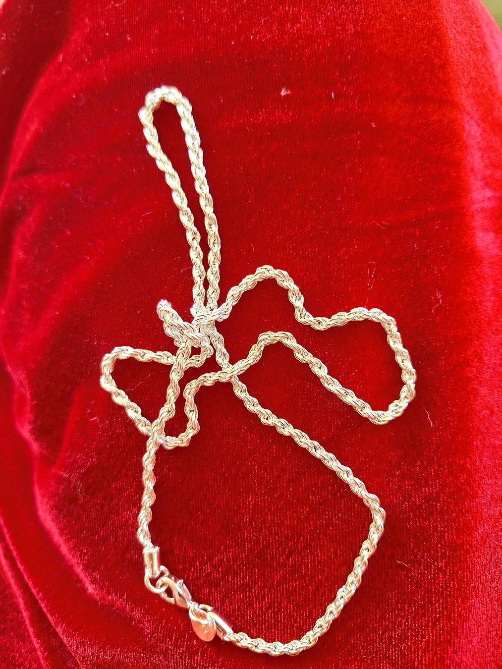 Catenine: Unisex  Halskette versilbert /55cm – Nuovo e nell'imballaggio originale da Döttingen venduto da DuHaiduc