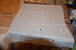 2 STUCK STOFF RESTE NEU FUR VORHANG - 4+6 METER X 50CM (H)