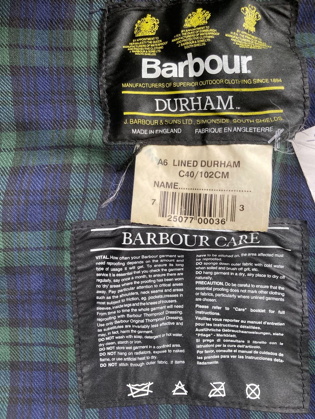 Barbour Giacche: Barbour Jacke – Usato da Biel/Bienne venduto da maeri20 5
