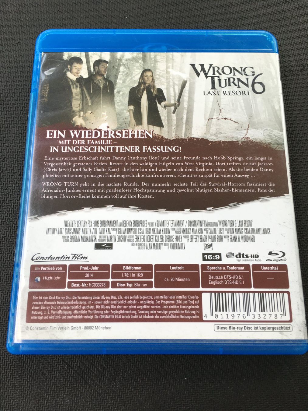 Alle DVDs: Wrong Turn 6 Last Resort [Blu-ray] – Gebraucht aus St.Gallen von MedienJoe 1