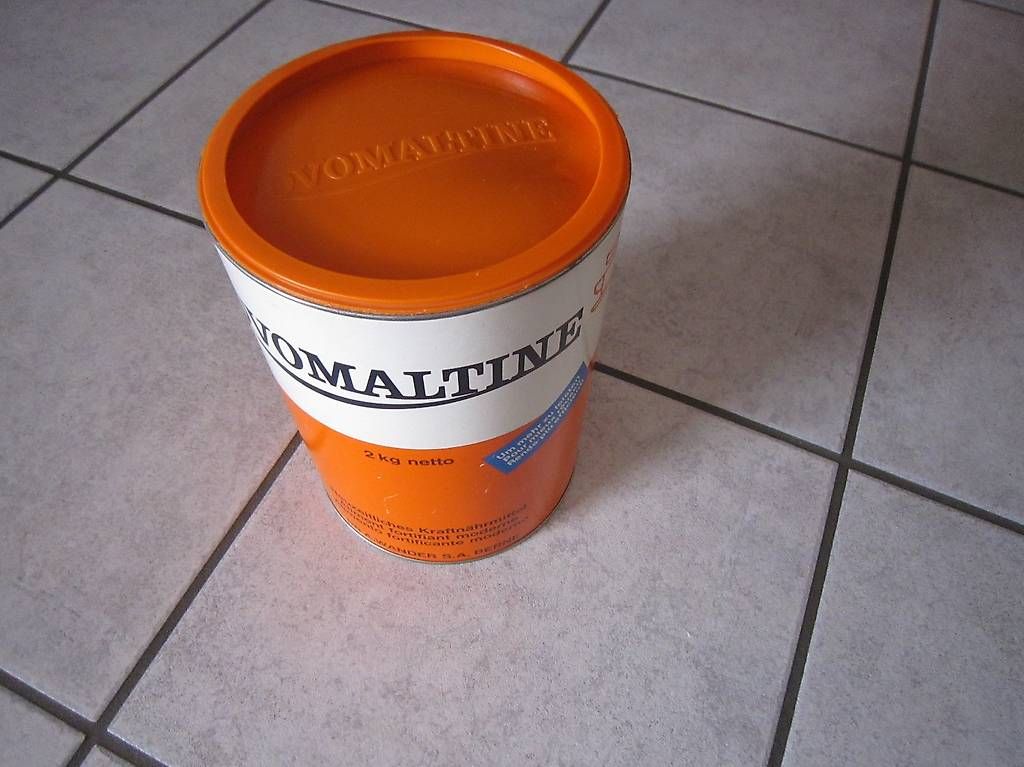 Contenitori & Simili: OVOMALTINE  -  Büchse  2 kg mit Plasticdeckel – Usato da Neuenegg venduto da Heggi0