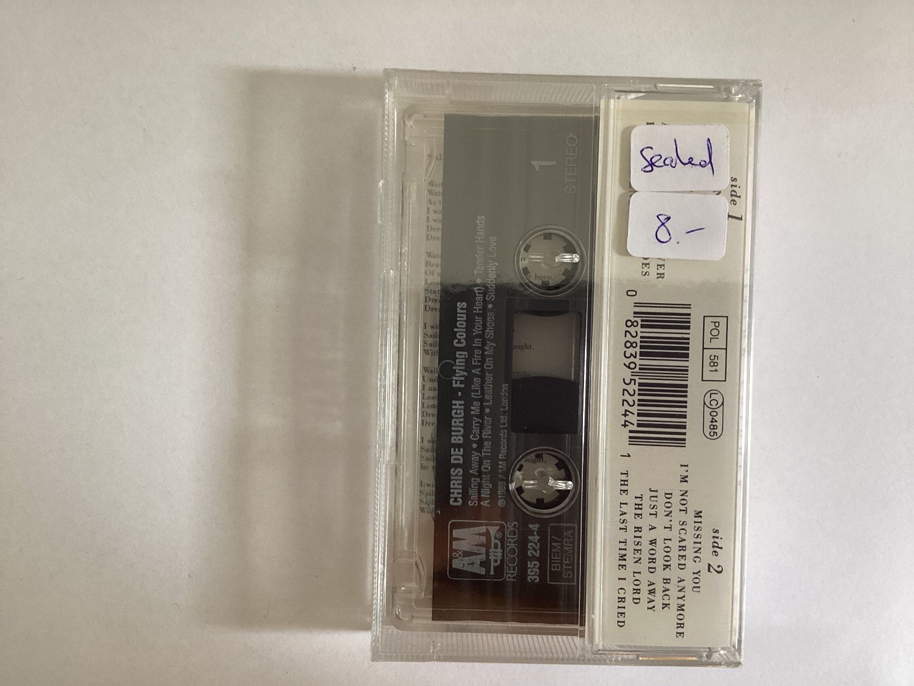 Musicassette: Chris De Burgh MC - Flying Colours (Sealed) – Nuovo e nell'imballaggio originale da Gutenswil venduto da Hamzian 1