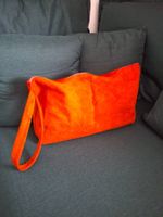 Rotes Tasche aus Leder neu ! 50 cm x 28 cm x 12 cm