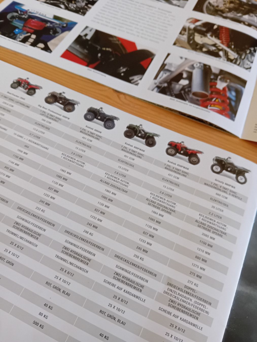 Documenti: Yamaha ATV und Quad Prospekte 2003 2 Stk – Usato da St. Urban venduto da volvodreamer 6