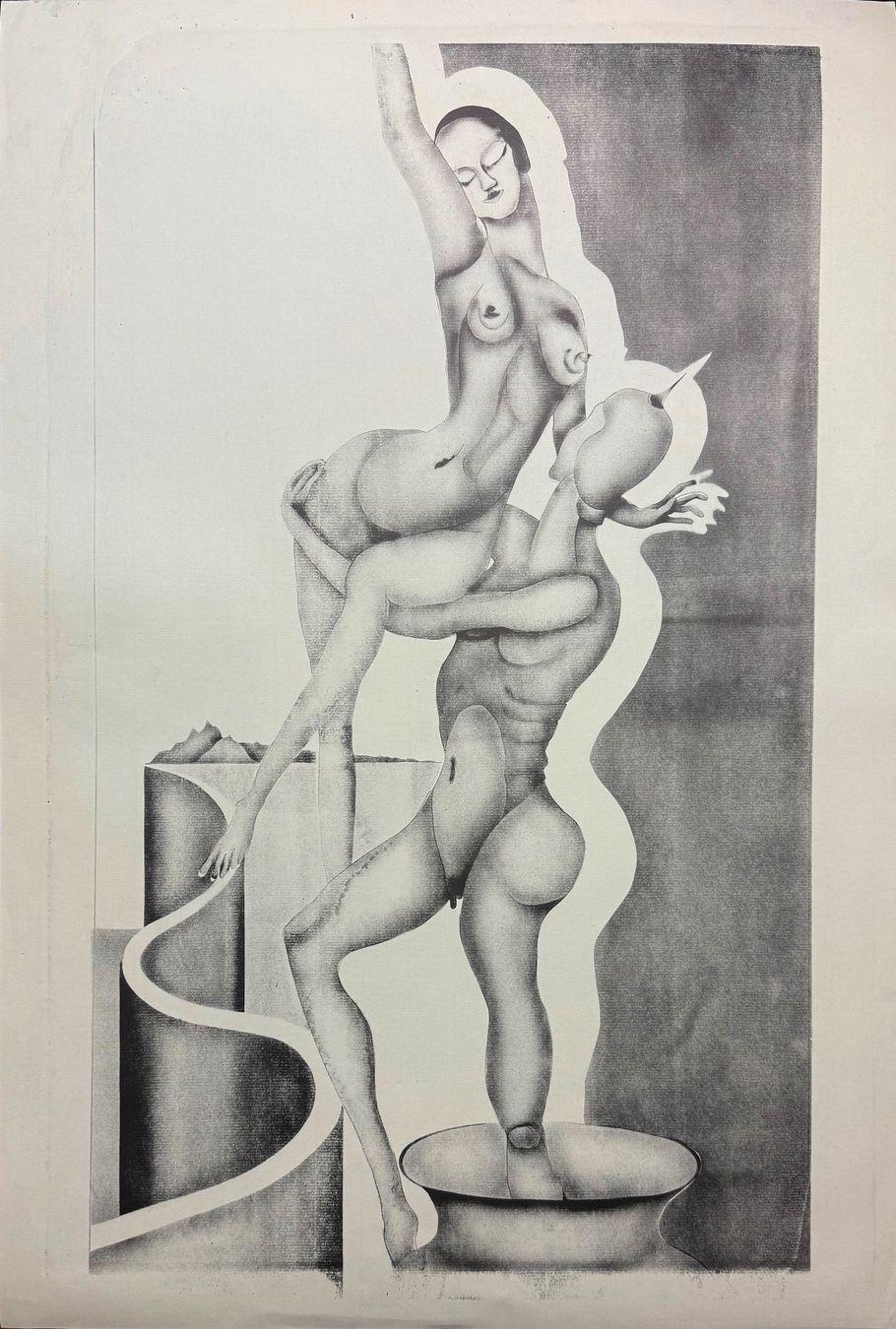 Grafica & Litografie: Lithographie - Tanz der Formen – Usato da Baar venduto da Roze1