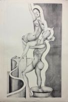 Lithographie - Tanz der Formen