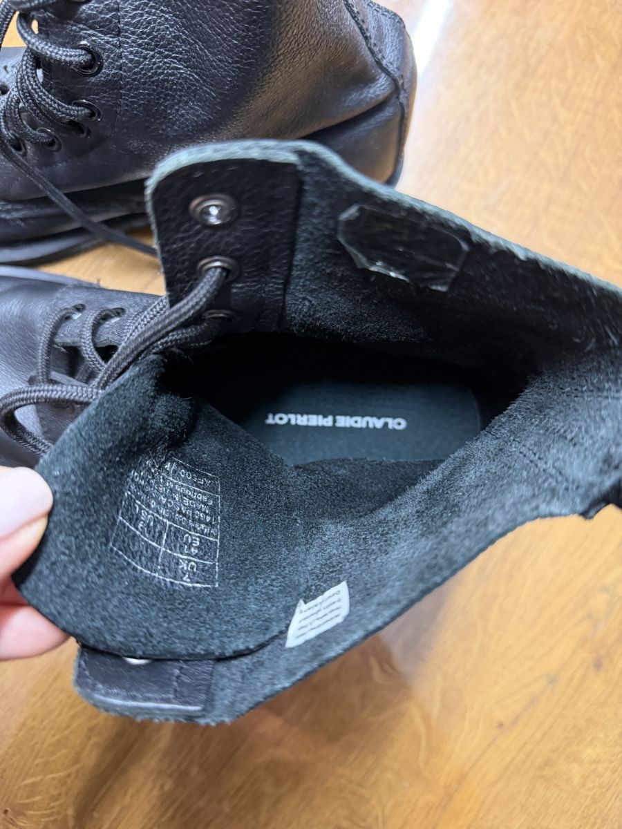 Scarpe da donna: Schwarze Lederstiefel, Grösse 41, NEU – Nuovo (secondo la descrizione) da Bern venduto da Janne.KN 2